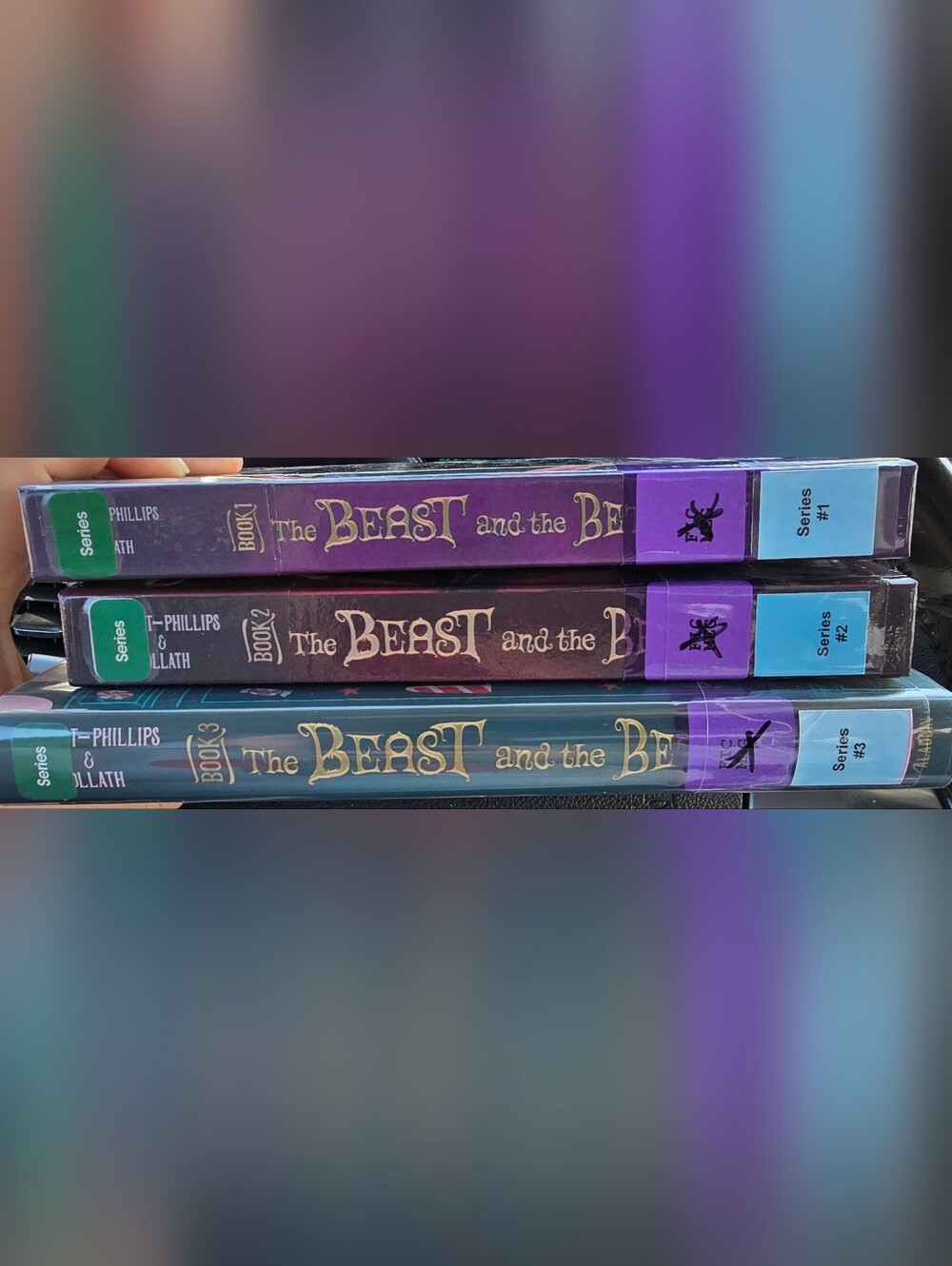 The Beast and the Bethany Complete Trilogy Hardcover Book Bundle Ex Library